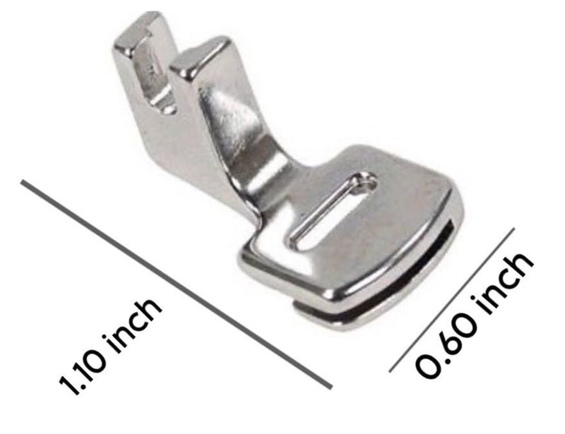 Zenith Gathering Presser Foot - Snap-On for Low Shank Machines | Fits Usha, Janome, Brother & Singer | Creates Ruffles & Pleats | Durable Steel for Smooth & Efficient Sewing - Image 2