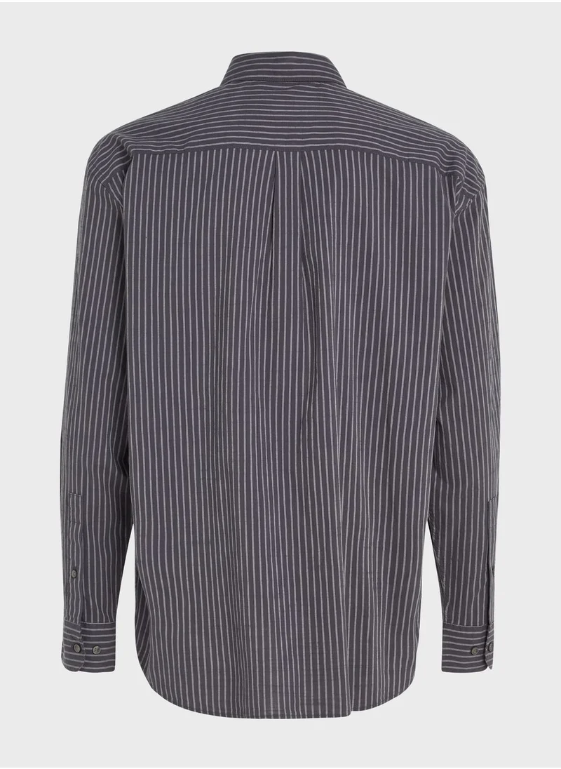 CALVIN KLEIN Striped Relaxed Fit Shirt