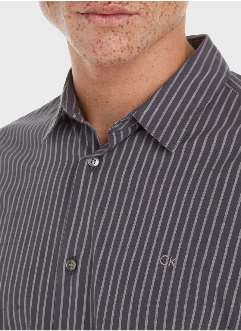 CALVIN KLEIN Striped Relaxed Fit Shirt