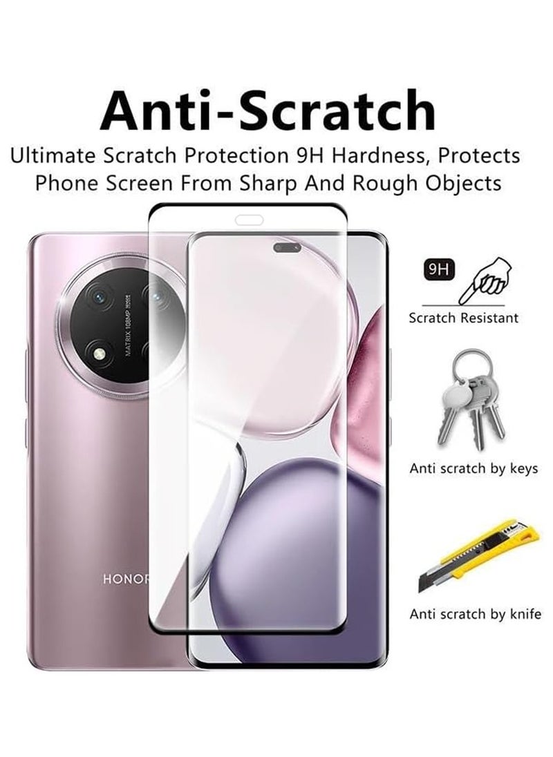 SNBFA - 3 Pack Screen Protector for Honor X9c with High Transparency Full Cover,Honor x9c Screen Protector with Scratch & Impact Protection,Honor x9c Tempered Glass for Honor X9C 5G & Honor 80 Pro - Image 1