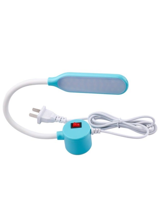 Sewing Machine Work Lamp LED Energy-saving Lamp Touch Special Lighting Plug-in Magnet Clothing Lamp LED Lamp 30 Bead Lamp-Model:Blue LED Light  - Image 4