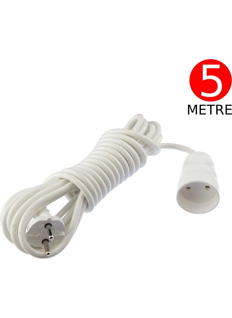 Tek-İş Single-Work Extender Set Extension Cable Ungrounded Portable Patch Cable 5 Meters  - Image 4