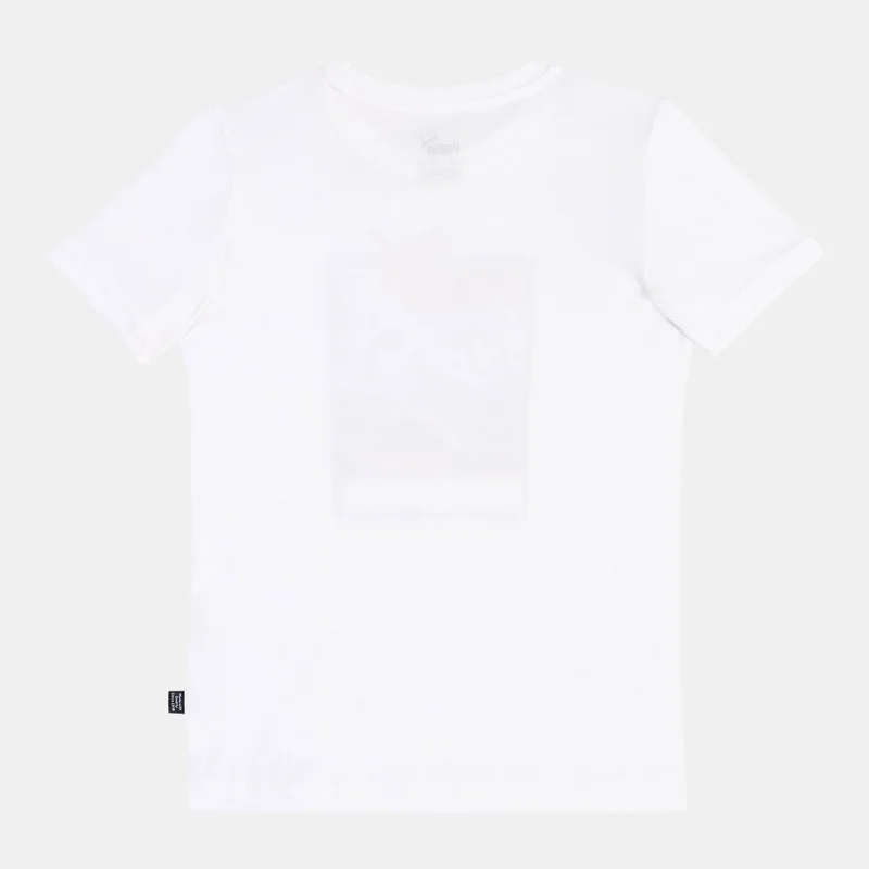 PUMA Kids' Essentials+ Street Art Summer T-Shirt