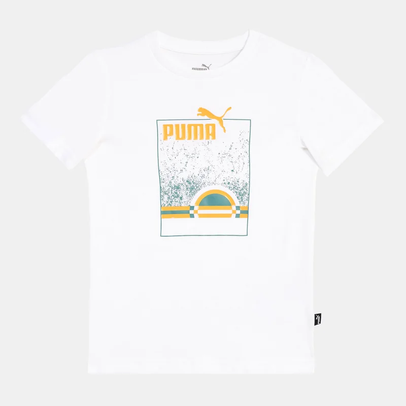 PUMA Kids' Essentials+ Street Art Summer T-Shirt