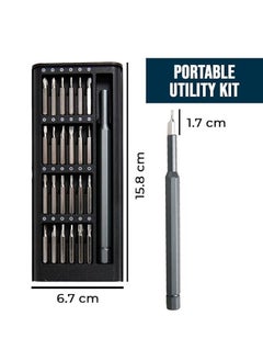 AHOBHAV AHOBHAV 24 Pieces Precision Screwdriver Set Multifunction Magnetic Driver Bit Set Mini Pocket Tool Kit for Electronics Tablet Cellphone Repair Compact Durable  - Image 5