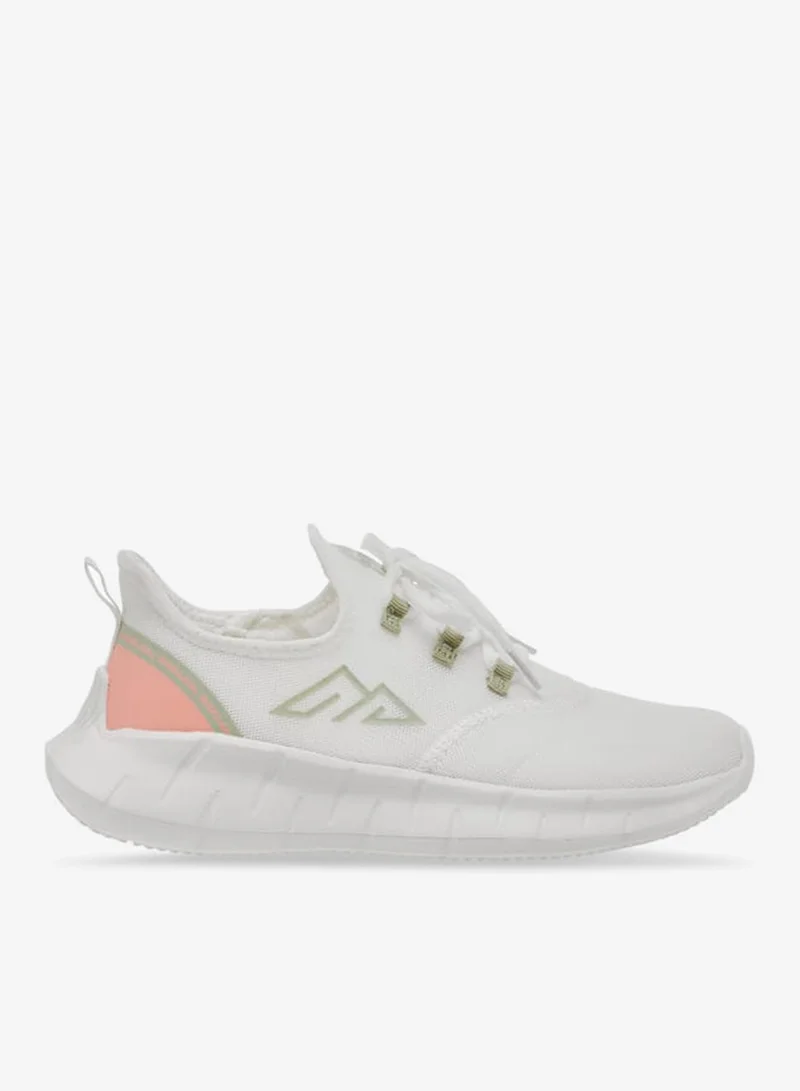 Women's Mesh Sports Shoes with Lace-Up Closure