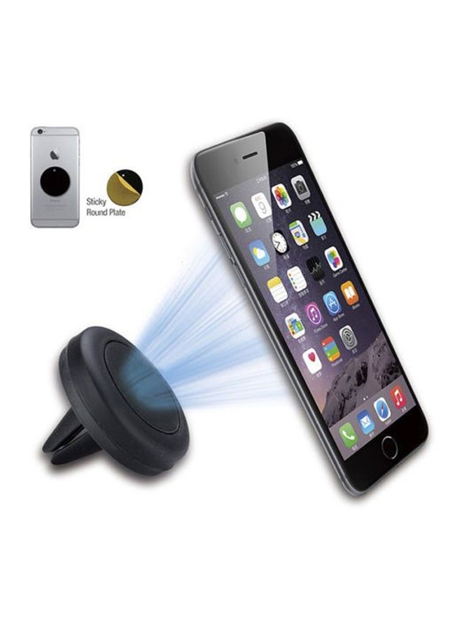 Loquat Magnetic Car Air Vent Phone Holder Mount Black - Image 5
