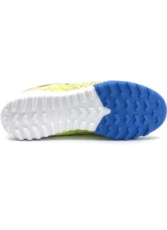Cool Messi Yellow Boys Lace-Up Indoor Soccer Shoes  - Image 5