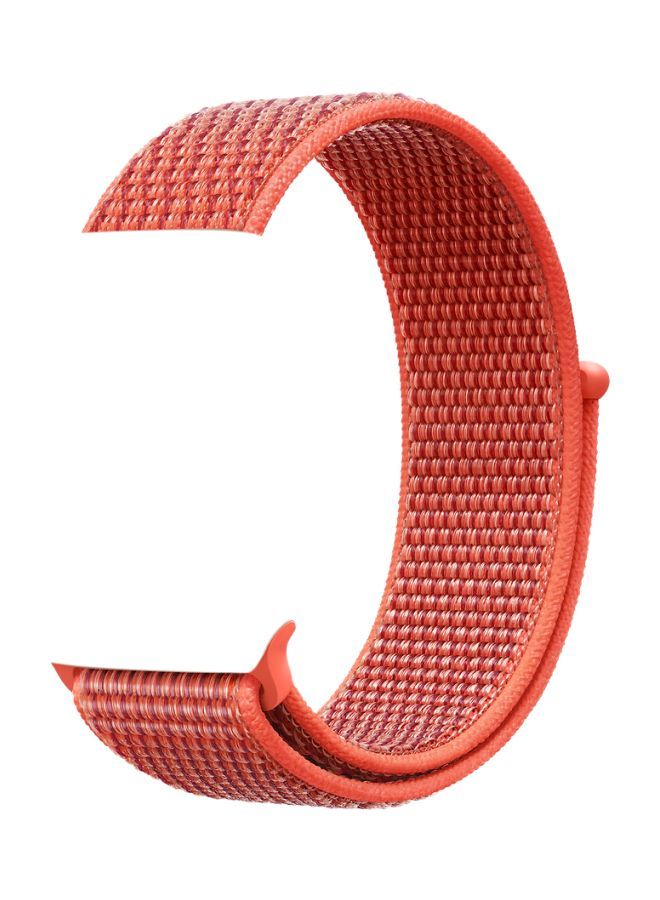 Replacement Band For Apple Watch Series 1/2/3/4 44mm/42mm Nectarine Orange - Image 1