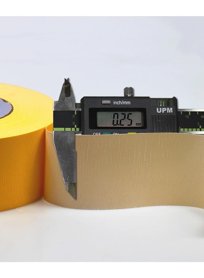 promass Single Sided Carpet Duct Tape, 5CM*50 M Outdoor Court Tape Adhesive Court Marking Tape Court Lines for Tennis Badminton Parking Floor Pavement Driveway Strong Adhesive Heavy Duty Sticker Tape - Image 3