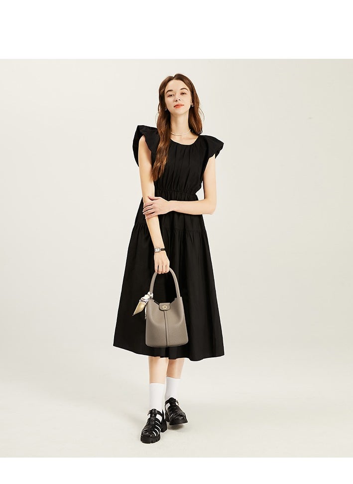 Bostanten Stylish Bostanten Women's Fashionable Bucket Bag – Chic & Versatile Hand bag for Every Occasion / Brown  - Image 2