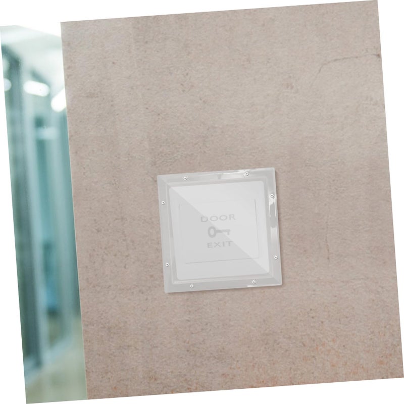 Universal Transparent Weatherproof Cover for Doorbells and Access Control Machines Easy Outdoor Installation - Image 5
