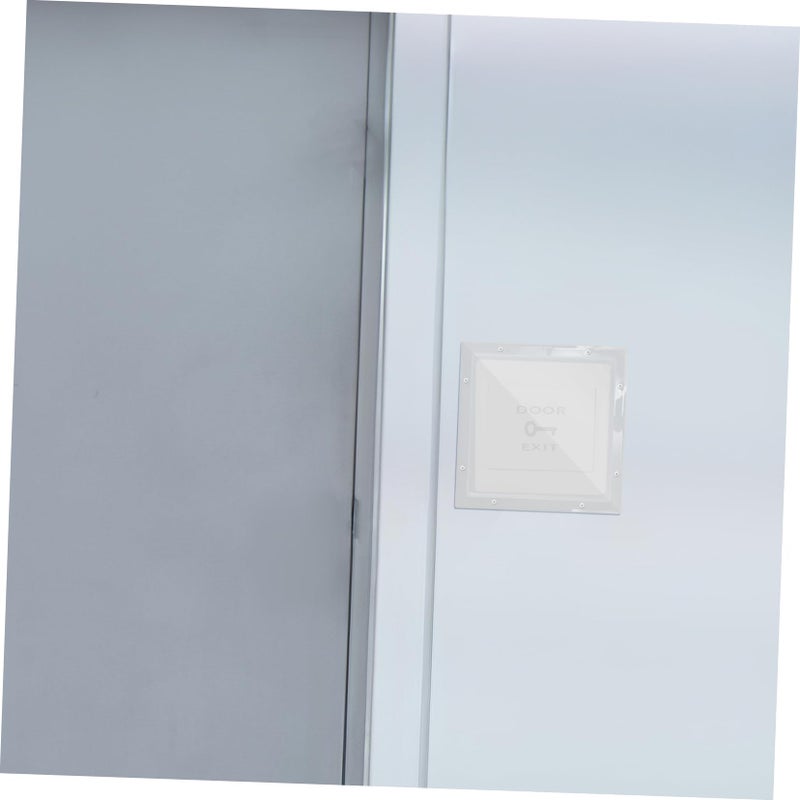 Universal Transparent Weatherproof Cover for Doorbells and Access Control Machines Easy Outdoor Installation - Image 3