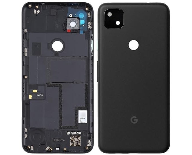 Back Door Panel Compatible for Google Pixel 4A - Black