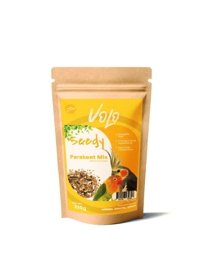 Volo Seedy Parakeet Mix 320g - Image 3