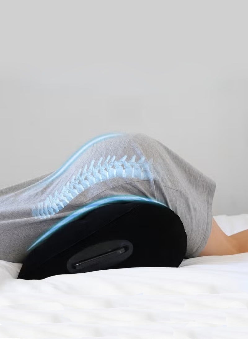 MIXDE Leg Positioner Pillow Enhance Intimacy Love Pillow For Couples Inflatable Pillow Portable Cushion Body Pillow For Sleeping Leg Elevation Bed Sofa Travel Camping  - Image 1