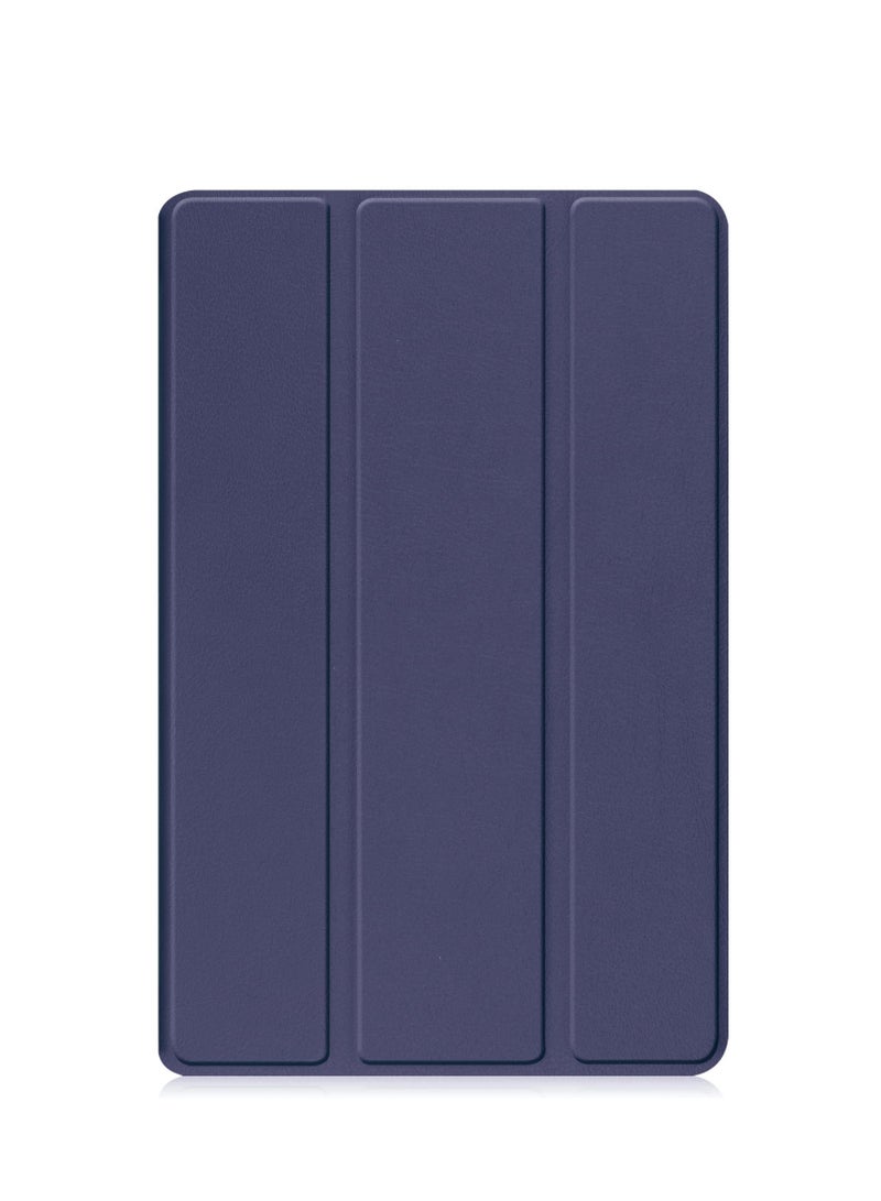 Case for Samsung Galaxy Tab A9/Tab A11 8.7 Inch (2023 2025) SM-X110/SM-115/SM-117 Tablet Ultra Slim Lightweight Stand Cover Case Premium Quality PU Leather Case Cover (Dark Blue) - Image 4