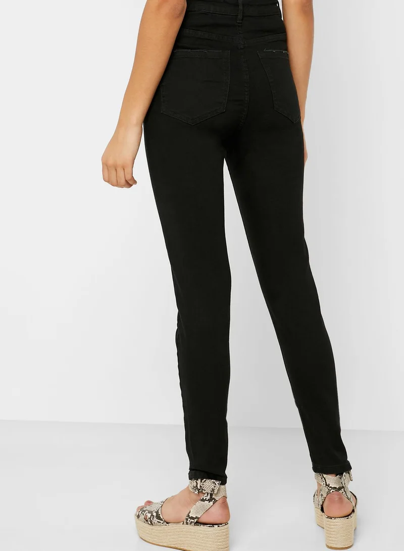 Reserved High Waist Skinny Jeans