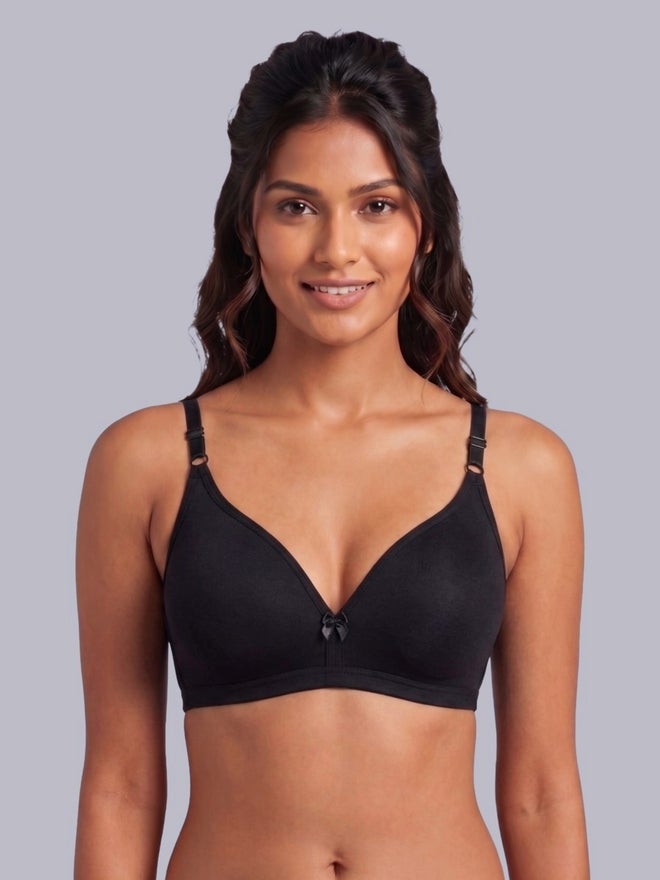 Eden Pack of 2 - Non-Padded Non Wired Cotton Blend T-Shirt Bra - Image 2