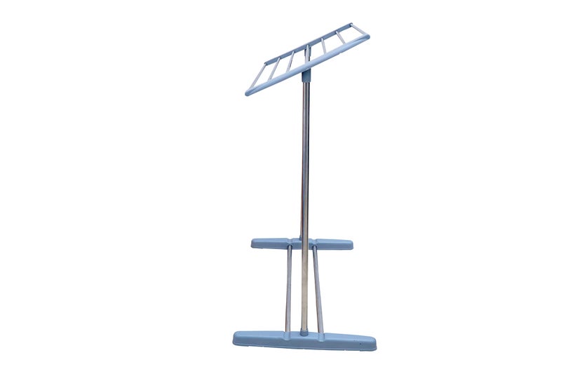 PRIVERA Stainless Steel Towel Rack, Floor-Standing Multi-Functional Mobile Foldable Balcony Towel Stand, Save Space Rack for Drying Holder, Mini Cloth Rack, Indoor and Outdoor,Drying Holder - Image 3