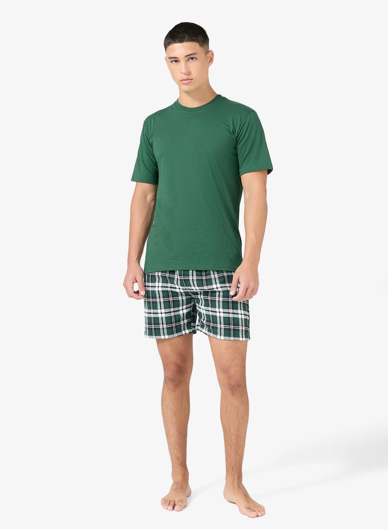 Seventy Five Nightwear T-Shirt & Shorts Set - Image 1