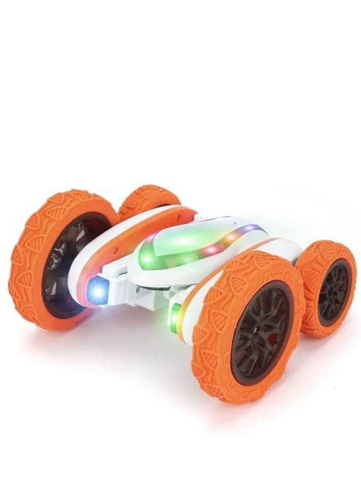 Mike Music Remote Control Car Double Sided RC Car 4WD Off Road Stunt Car with 360 Flips 2.4 Ghz Indoor Outdoor All Terrain Rechargeable Electric Toy Cars Gifts for Boys Kids 3 Year Old - Image 1