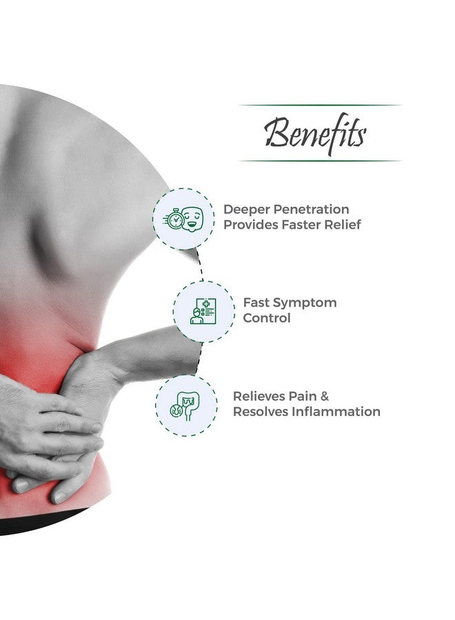 Vital Care Arthrum Pain Relief Oil for Mascular Pain, Low Back Pain, Joints Pain, Sports Injury, Sprain and Strain, Leg Cramps (100 ml, Pack of 3) - Image 5