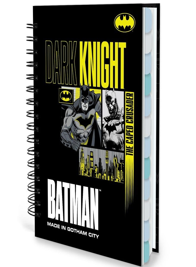 CoCube+ Batman 2026 Planner - Superhero Undated Daily Weekly & Monthly Planner with Calendar & Holiday Tracker, Monthly Tabs, Habit Tracker, 12 Months Spiral Agenda Book for Office School Gift Supplies - Image 1