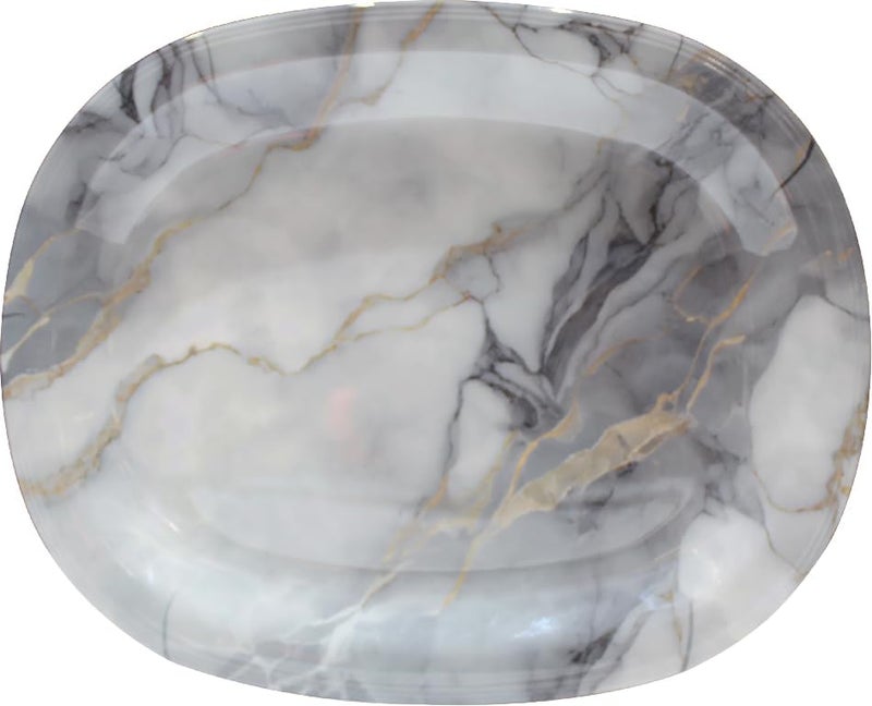 Servewell SRV Marboreal Oval Platter 31x25cm