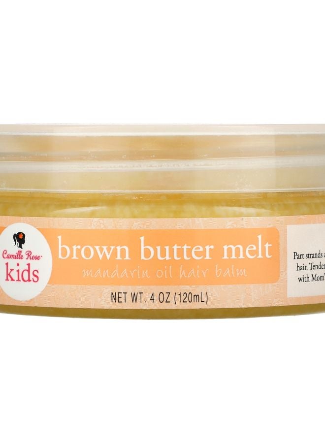 Camille Rose Kids Brown Butter Melt Mandarin Oil Hair Balm 4 oz (120 ml)