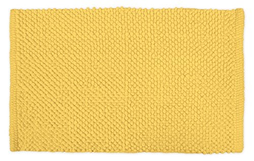 DII Popcorn Bath Rug, 17x24, Yellow - Image 1