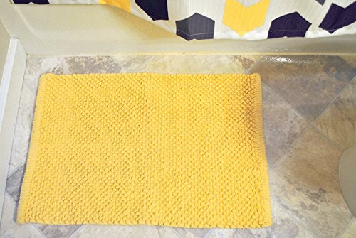 DII Popcorn Bath Rug, 17x24, Yellow - Image 4