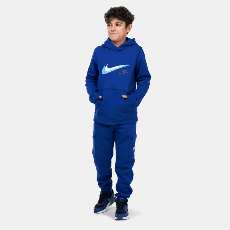 Nike Kids' Sportswear Fleece Graphic Hoodie