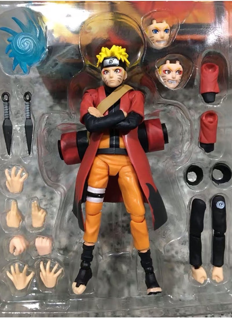 General Naruto Figure SHF Movable Uzumaki Naruto 3rd Generation Large Spiral Pill Model Ornament  - Image 3