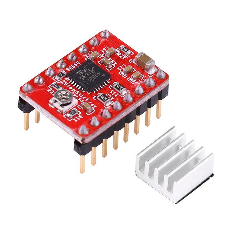 Compact Stepper Motor Driver Microstepping Control Adjustable Current For 3D Printers CNC Robotics - Image 2
