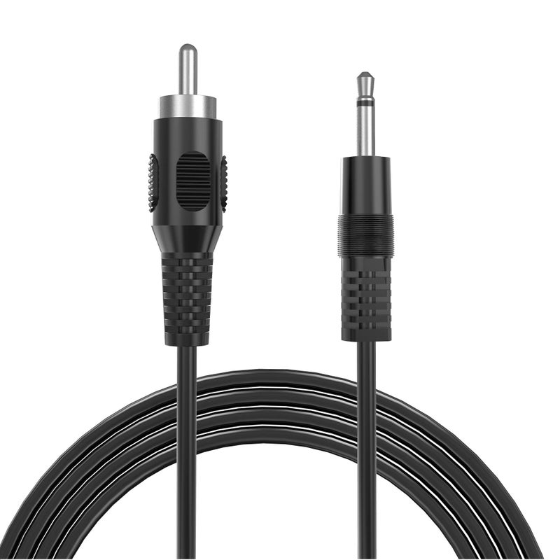 RFAdapter RCA to 3.5mm Mono, 6ft 3.5mm 1/8 inch Mono Male Plug to RCA Male Audio Cable Adapter, for Speakers, Subwoofer - Image 1