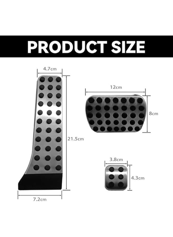 Automatic stainless steel sport pedal covers for Mercedes-Benz W210 W211 W212 W203 W204 W205 W221 W222 - Image 3