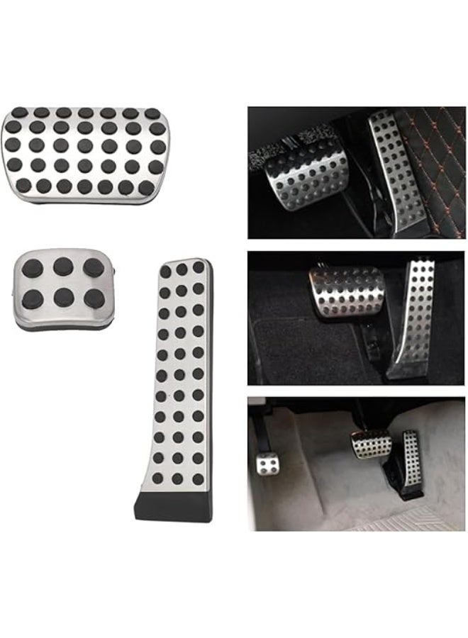 Automatic stainless steel sport pedal covers for Mercedes-Benz W210 W211 W212 W203 W204 W205 W221 W222 - Image 2