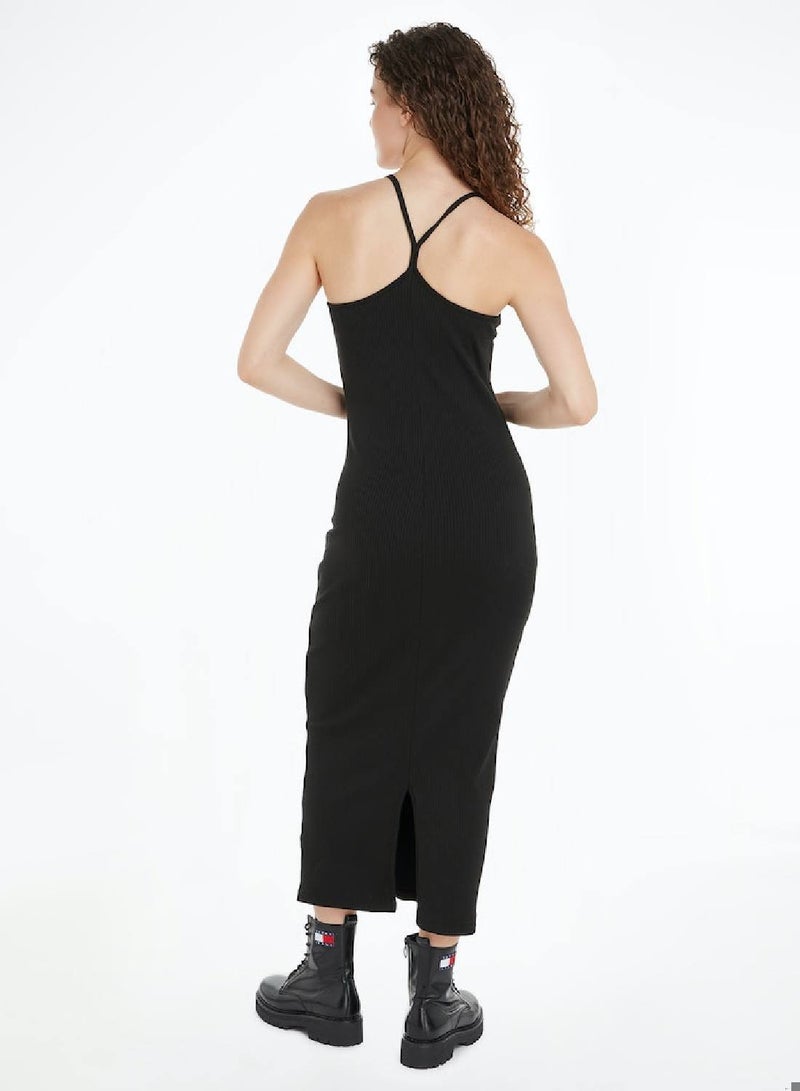TOMMY JEANS Ribbed Knit Dress - Image 3