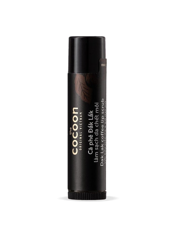 The Cocoon Original Vietnam Cocoon Coffee Lip Scrub Stick – Natural Exfoliator with Dak Lak Coffee, Shea Butter & Macadamia Oil – Vegan, Paraben-Free, Travel-Friendly Lip Care for Dry, Chapped Lips – Men & Women - Image 1