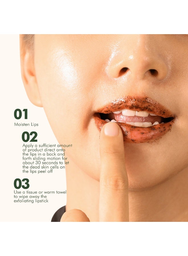 The Cocoon Original Vietnam Cocoon Coffee Lip Scrub Stick – Natural Exfoliator with Dak Lak Coffee, Shea Butter & Macadamia Oil – Vegan, Paraben-Free, Travel-Friendly Lip Care for Dry, Chapped Lips – Men & Women - Image 5