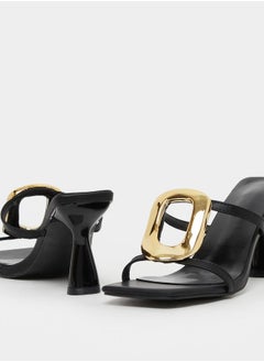 Metallic Buckle Kitten Heel Sandals - pzsku/Z23406BA72C4EBCBC5D85Z/45/_/1739732094/4bb41744-1c16-4a40-9b43-ba84556ae361