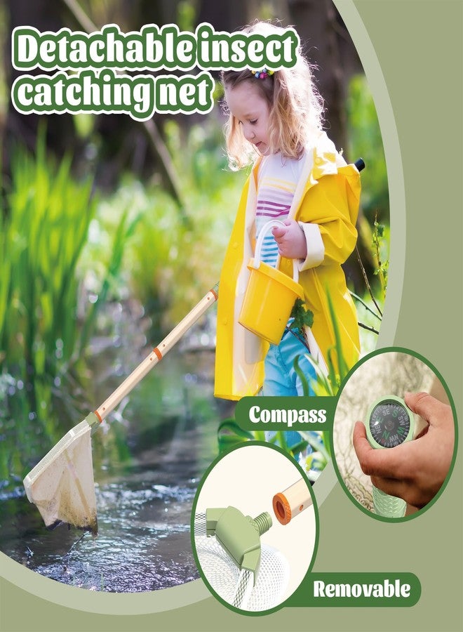 KOALA DIARY Kids Outdoor Explorer Kit, 11PCS Bug Catching Kit with Butterfly Net, Shovel，Magnifying Glass, Bug Catchers，Outdoor Explorer Kit Toys for Kids Age 3+ - Image 2