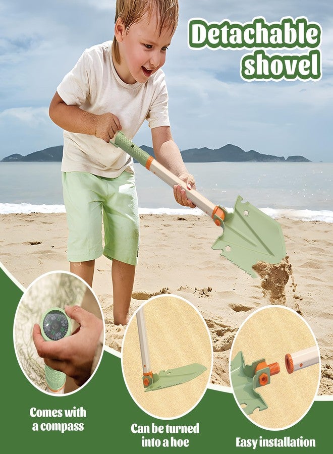 KOALA DIARY Kids Outdoor Explorer Kit, 11PCS Bug Catching Kit with Butterfly Net, Shovel，Magnifying Glass, Bug Catchers，Outdoor Explorer Kit Toys for Kids Age 3+ - Image 3