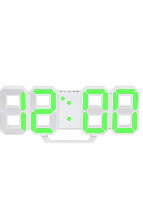Multifunctional Large LED Digital Wall Clock 12H/24H Time Display With Alarm and Snooze Function Adjustable Luminance