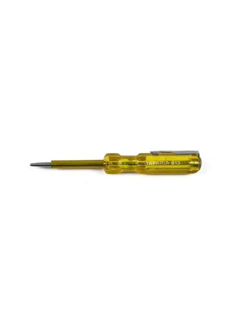 Taparia 3-Piece Electrical Tester Set – Insulated Screwdriver Testers with High-Quality Steel Blade, Shockproof Handle, and Pocket Clip, Ideal for Voltage Testing & Electrical Work, Durable Tools