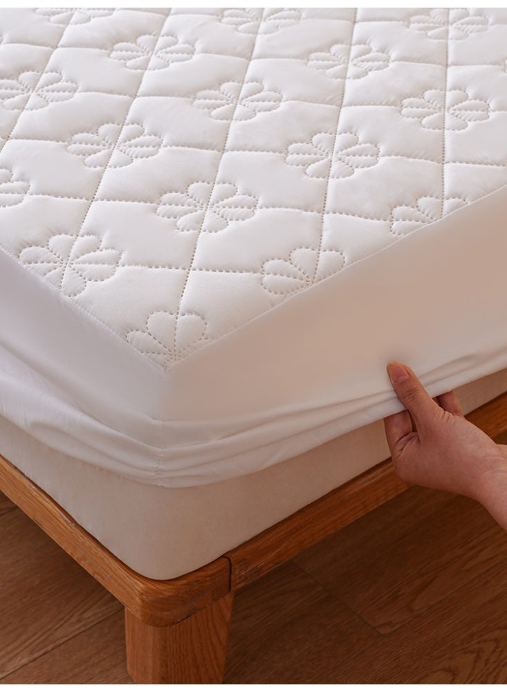 Namalu Quilted Waterproof mattress protector King Bed - Super Absorbent Mattress Protector, Anti Allergy Breathable King Size mattress protector,Waterproof Mattress Protector King Size fitted style 180X200CM - Image 5