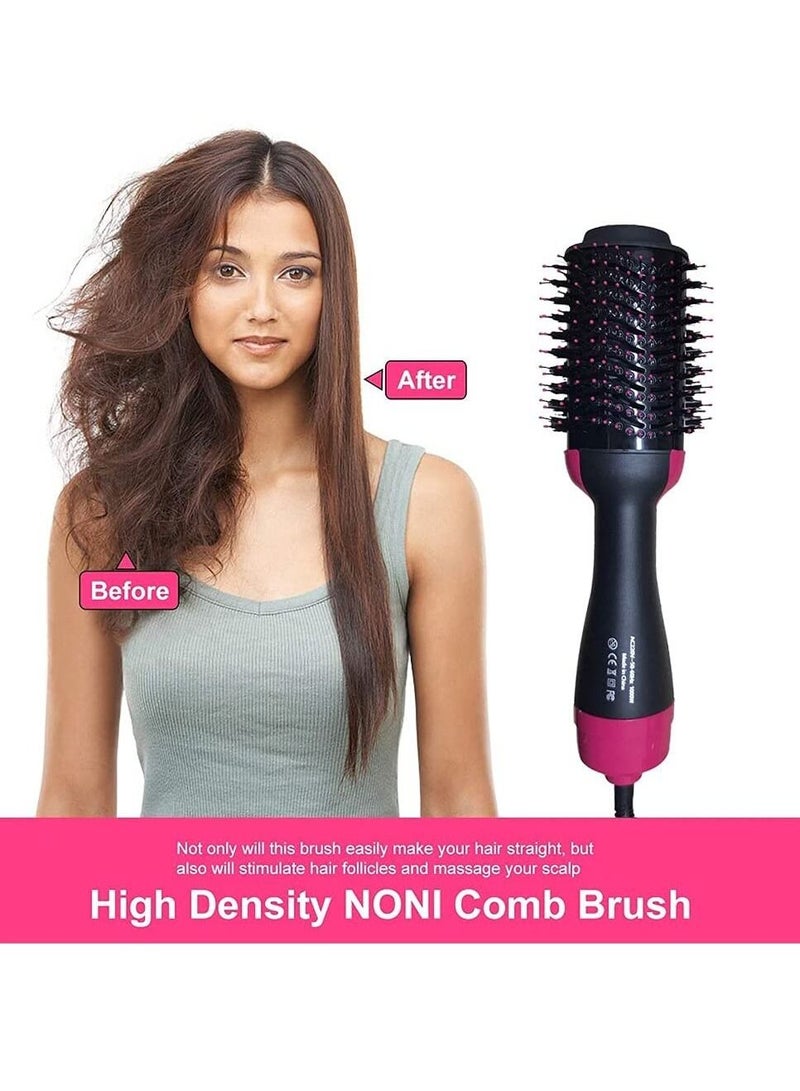 2 in 1 Multifunctional Hair Dryer Volumizer Rotating Hot Hair Brush Curler Roller Rotate Styler Comb Styling Curling Iron - Image 1