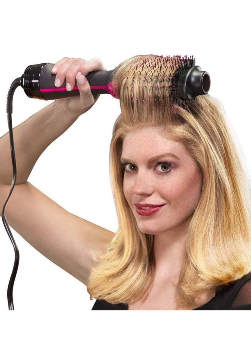 2 in 1 Multifunctional Hair Dryer Volumizer Rotating Hot Hair Brush Curler Roller Rotate Styler Comb Styling Curling Iron - Image 4