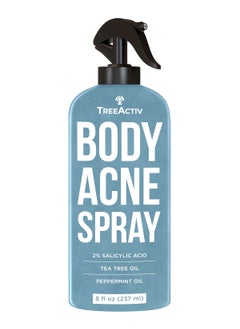 TreeActiv TreeActiv Body  Back Acne Treatment Original Formula 8 fl oz 2 Salicylic Acid Cystic  Body Acne Spray for Chest Shoulders  More Bacne Treatment for Teens  Adults 